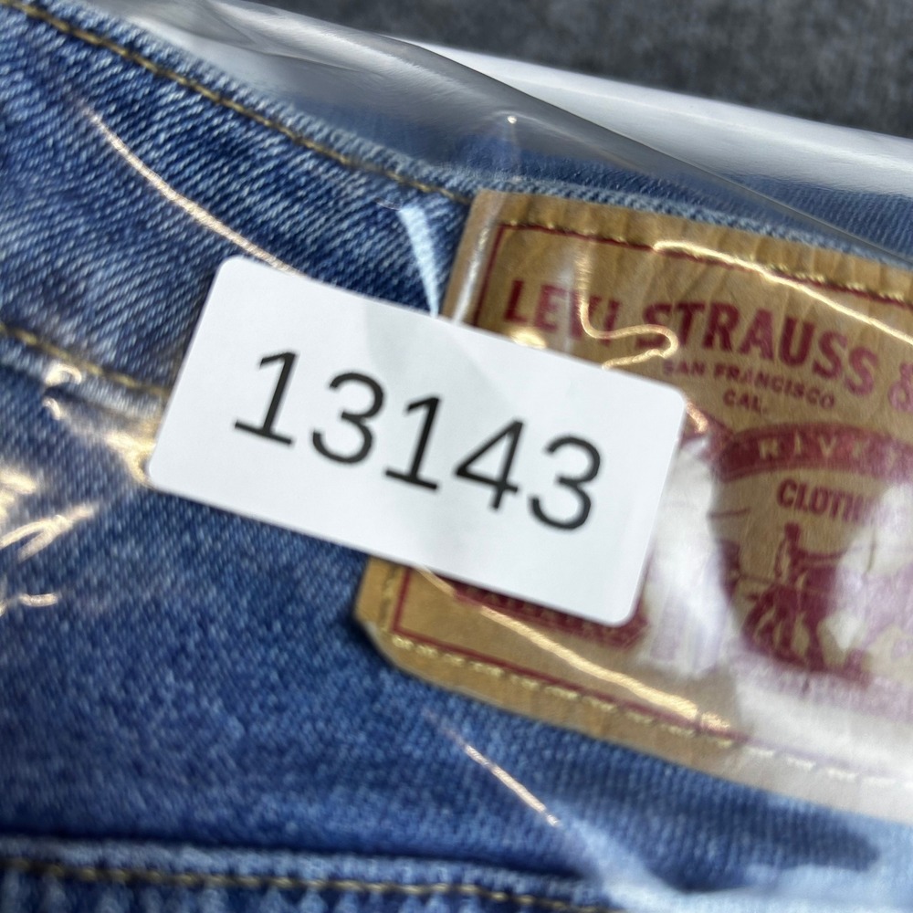 Levi's Jeans Womens Size 31 Blue Vintage High Rise Skinny Front Seam Orange Tab - Picture 10 of 10